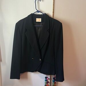 Vintage Pendleton Black Formal Blazer Wool